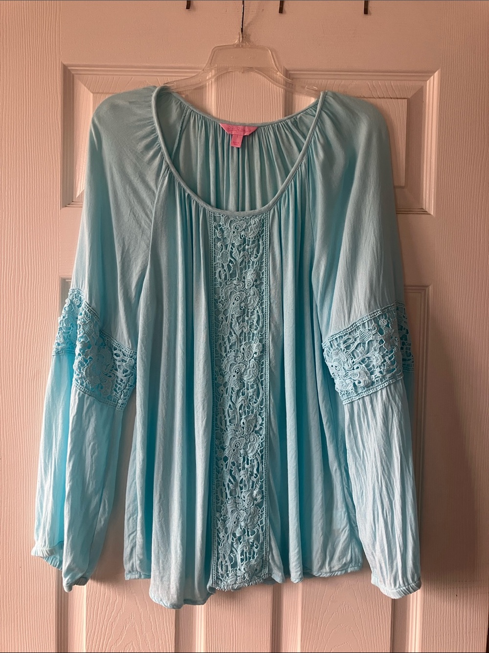 Lilly Pulitzer Briony lace crochet tunic size large